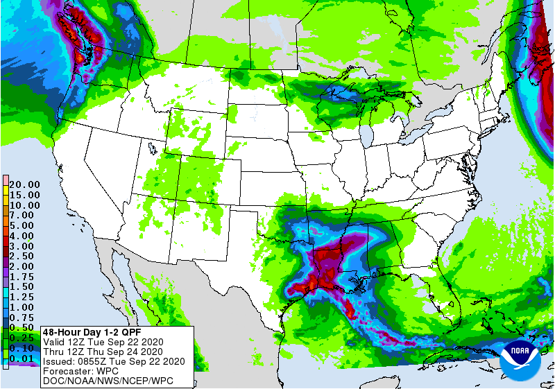 48-Hour Day 1-2 QPF